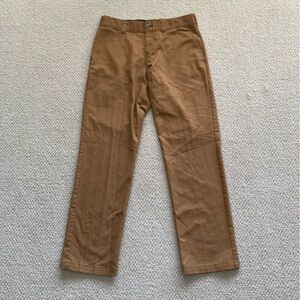 Dickies Straight Leg Work Pants Camel Color Men’s Size 32 x 31 Sturdy EUC